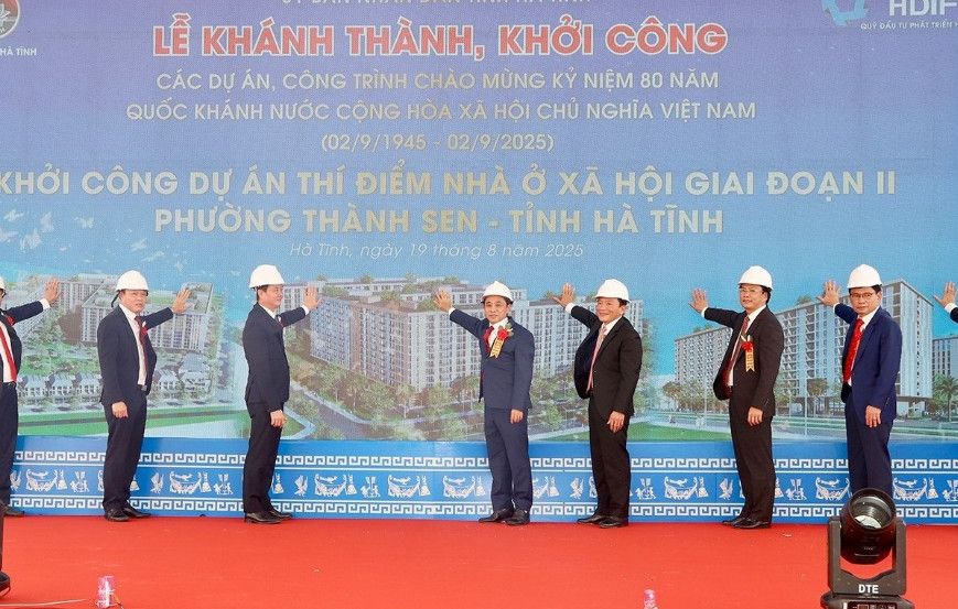 Hà Tĩnh khởi công dự án nhà ở xã hội: Cú hích an sinh và phát triển đô thị bền vững