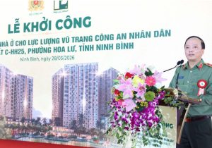 Khởi công dự án nhà ở cho lực lượng Công an tại Ninh Bình: Quy mô 2.660 căn hộ, tổng vốn gần 4.900 tỷ đồng