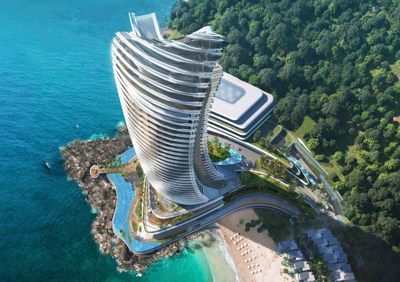 Aspira Tower Phú Quốc: Siêu tháp 13.000 tỷ hình cánh buồm vươn biển, biểu tượng mới tại Hòn Thơm