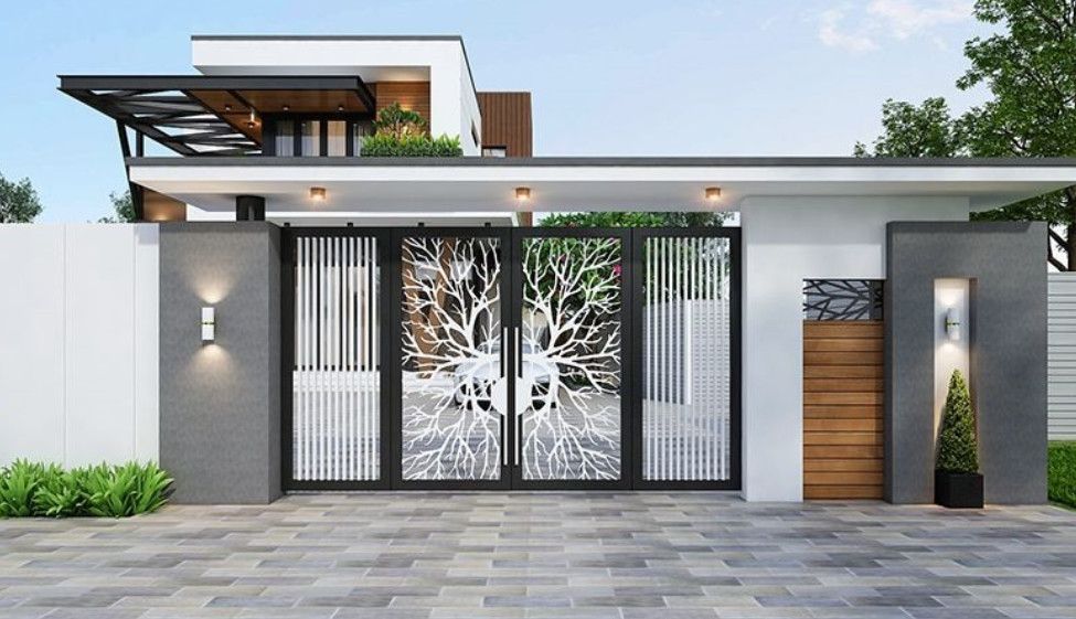 Cổng 4.84m hay 5.00m: Kích thước nào may mắn hơn theo phong thủy thước Lỗ Ban?