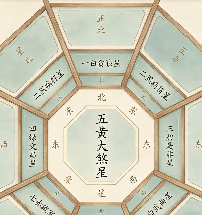 Hiểu Về Cửu Cung Phi Tinh: Mô Hình Năng Lượng Của Ngôi Nhà Và Cách Ổn Định Vận Khí