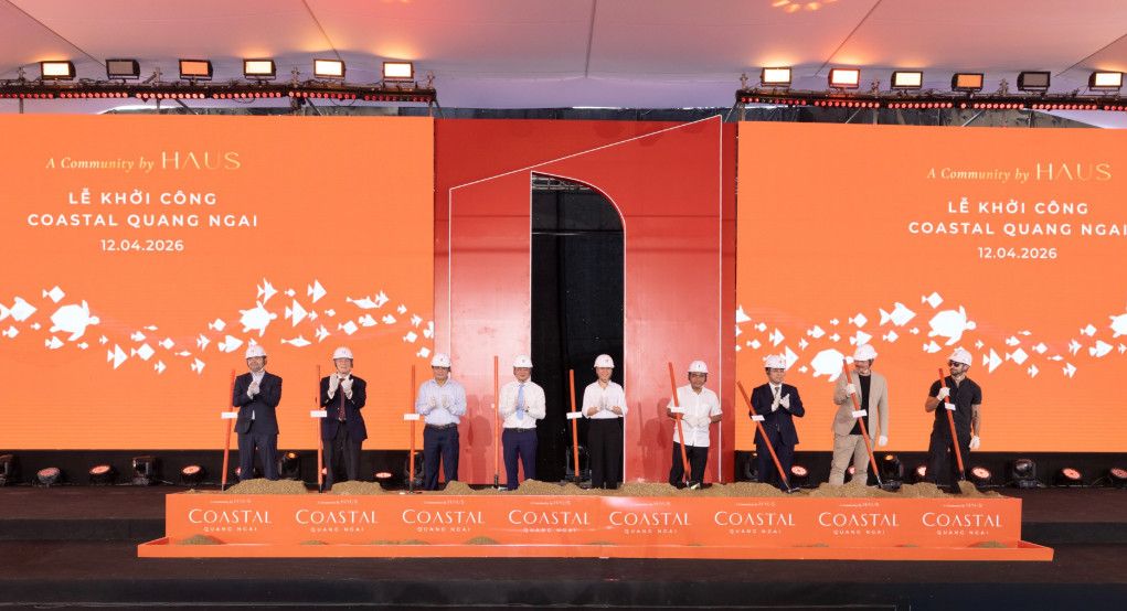 Khởi công Coastal Quảng Ngãi – Dự án đô thị biển 94ha kiến tạo cộng đồng bền vững tại miền Trung