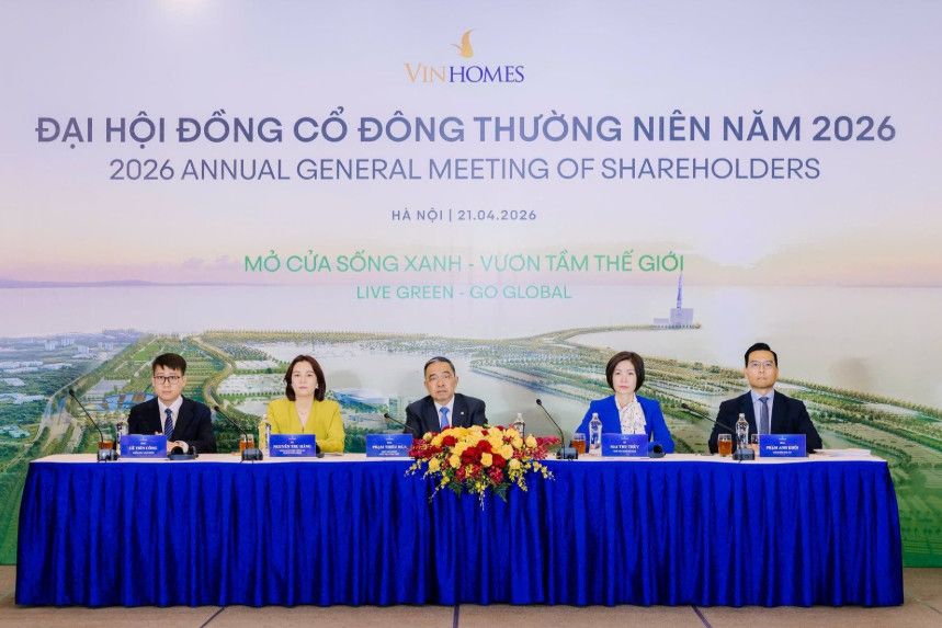 Vinhomes nâng mạnh kế hoạch 2026: Tham vọng doanh thu 285.000 tỷ, lợi nhuận 60.000 tỷ – Đặt cược lớn vào đại đô thị và hạ tầng