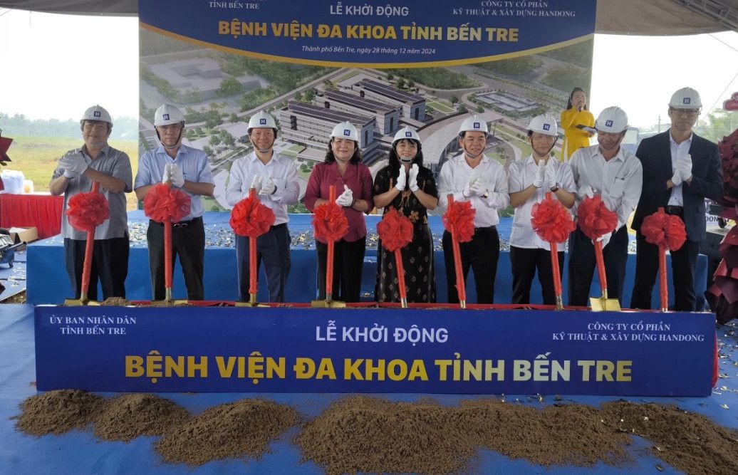 Bệnh viện Đa khoa Bến Tre hơn 1.600 tỷ đồng tăng tốc thi công: Đòn bẩy mới cho hạ tầng y tế và bất động sản khu vực