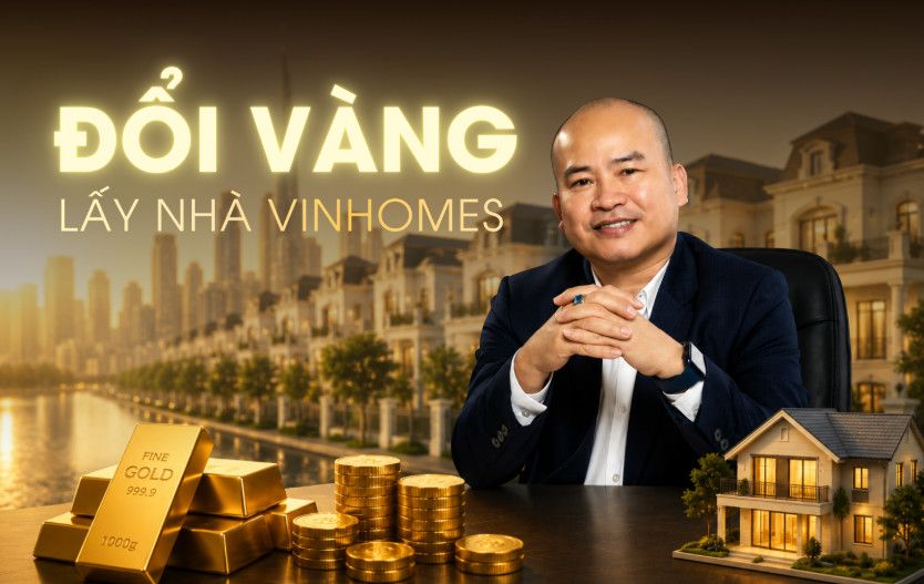 Vinhomes Hỗ Trợ Chuyển Đổi Vàng Mua Nhà: Bước Đi Mới Giúp Kích Hoạt Nguồn Lực Hàng Trăm Tấn Vàng Trong Dân?
