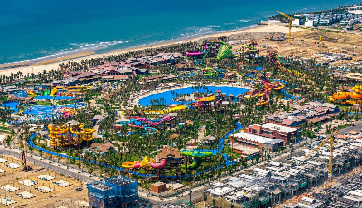 Blanca City Vũng Tàu tăng tốc thi công: Hàng trăm căn nhà phố, biệt thự dần hoàn thiện