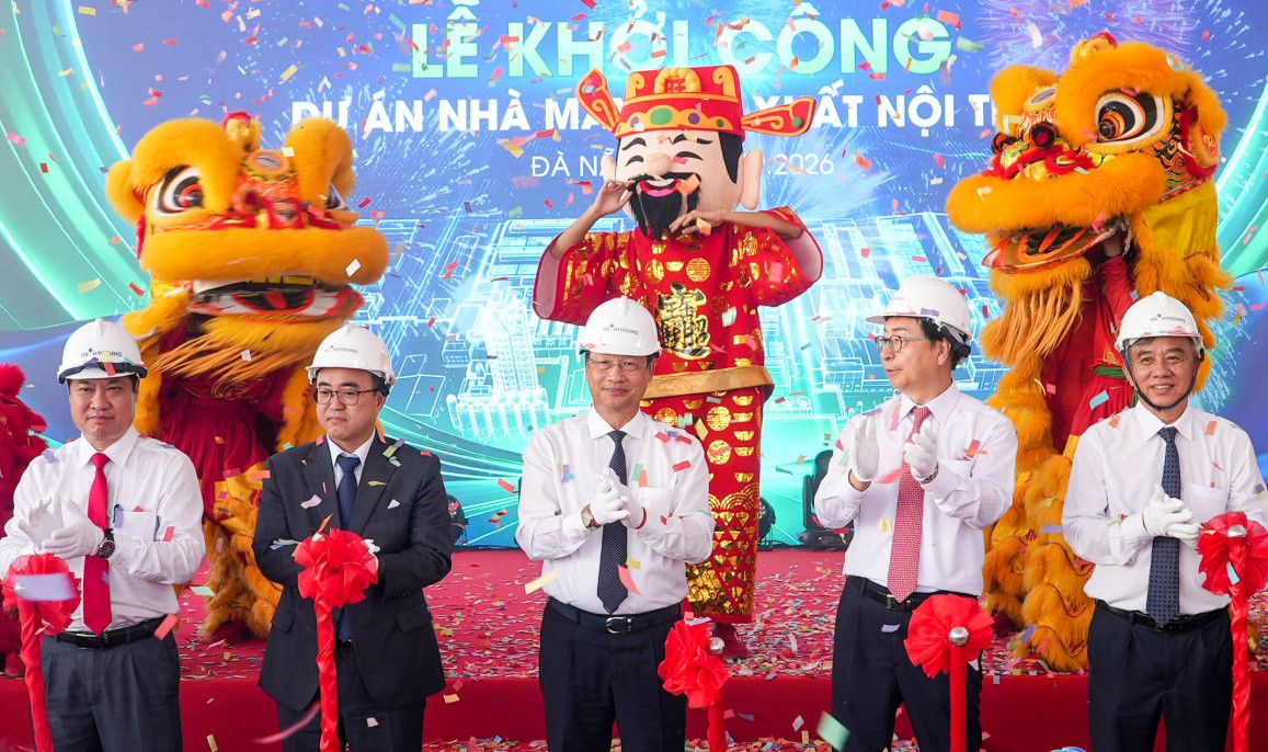 HS Hyosung khởi công nhà máy 2.600 tỷ đồng tại Đà Nẵng, mở rộng chuỗi sản xuất sợi và thảm ô tô