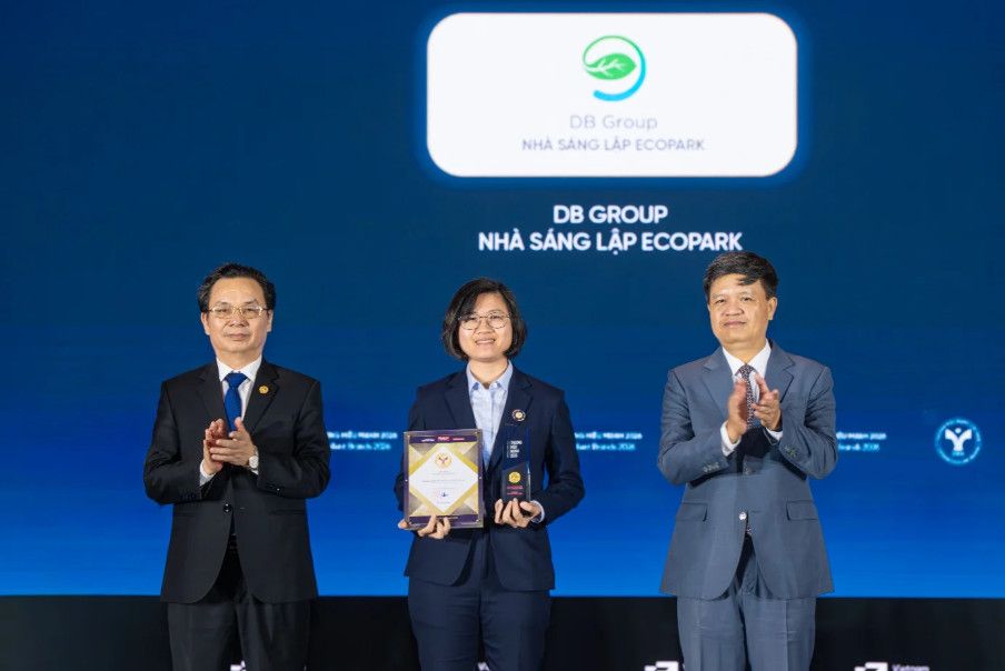 DB Group – Nhà sáng lập Ecopark được vinh danh Thương hiệu Doanh nghiệp Dẫn đầu khu vực kinh tế tư nhân