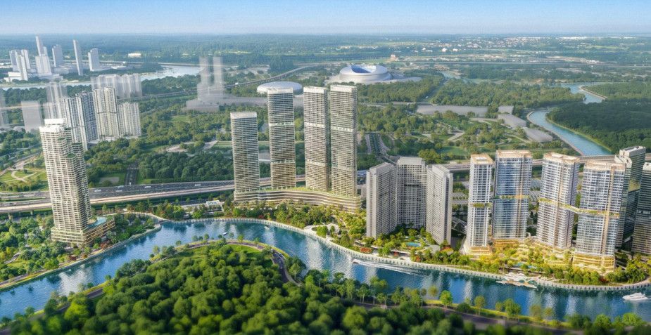 Palm City quy hoạch gần 3 km công viên ven sông Giồng Ông Tố, dự kiến hoàn thành giai đoạn I vào năm 2027