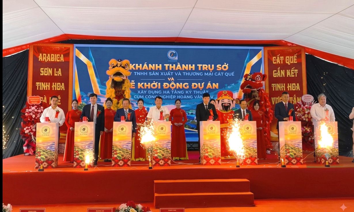 Sơn La khởi động cụm công nghiệp Hoàng Văn Thụ 60ha, vốn đầu tư hơn 620 tỷ đồng